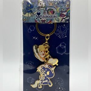 Tokidoki Andromeda Charm Keychain metal bag